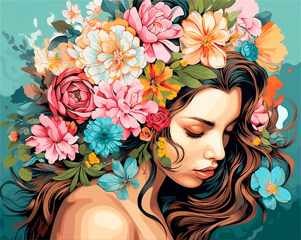 DIAMOND PAINTING I BLUMENZAUBER DER NATUR