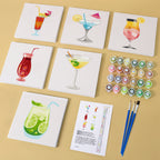 MINI MALEN NACH ZAHLEN I CHEERS & COLORS (6er Set)