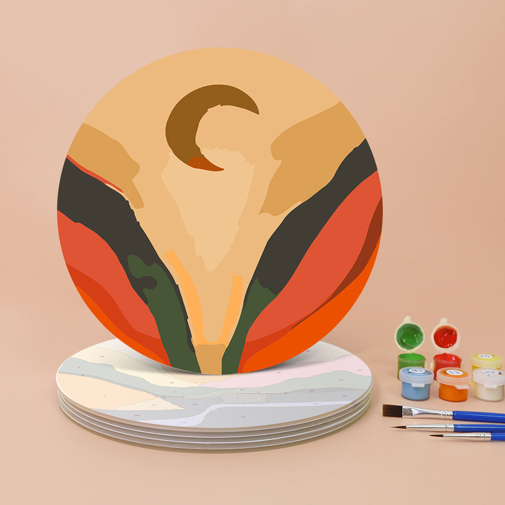 MNZ Telleruntersetzer Landschaften (6er Set)