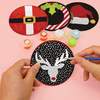 MNZ Tassenuntersetzer Weihnachtssymbole (4er Set)
