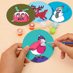 MNZ Tassenuntersetzer Winterfreunde (4er Set)