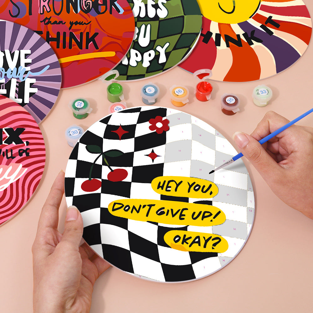 MNZ Sous-verres Good Vibes (lot de 6)