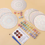 MNZ Dessous de verre Mandala (lot de 6)