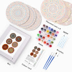 MNZ Dessous de verre Mandala (lot de 6)