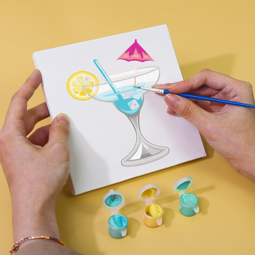 MINI MALEN NACH ZAHLEN I CHEERS & COLORS (6er Set)
