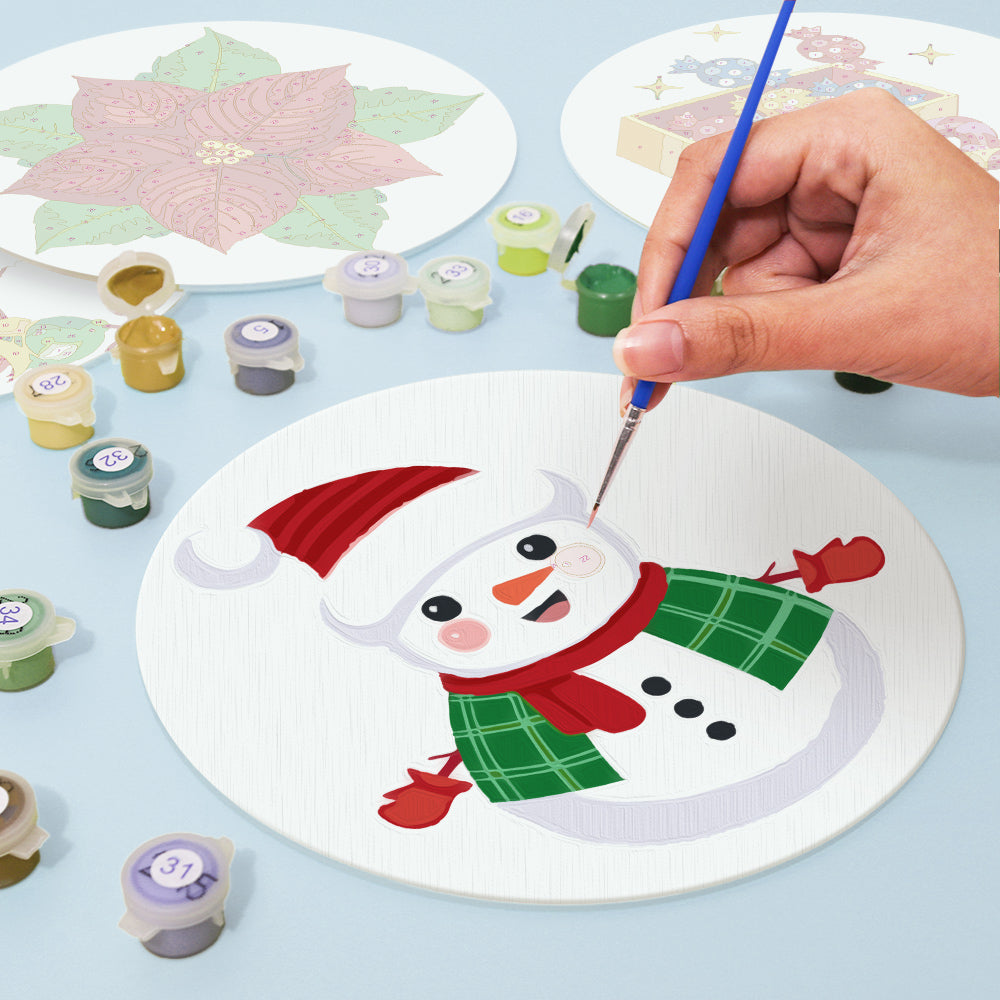 MNZ Telleruntersetzer Weihnachtsfreude (4er Set)