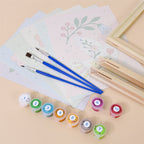 MINI MALEN NACH ZAHLEN I Blumentauben (6er Set)
