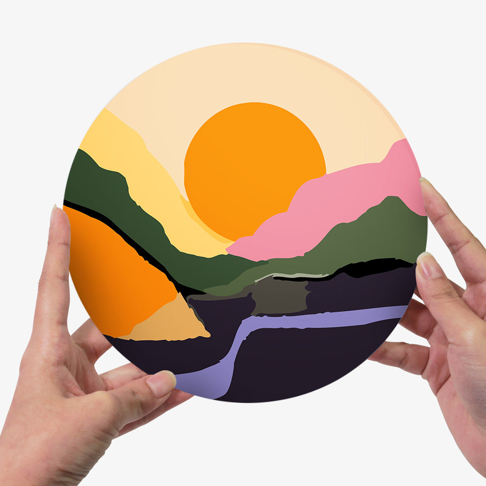 MNZ Telleruntersetzer Landschaften (6er Set)