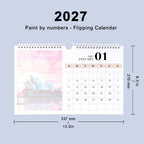 Malen nach Zahlen Kalender 2027 I Städtereise