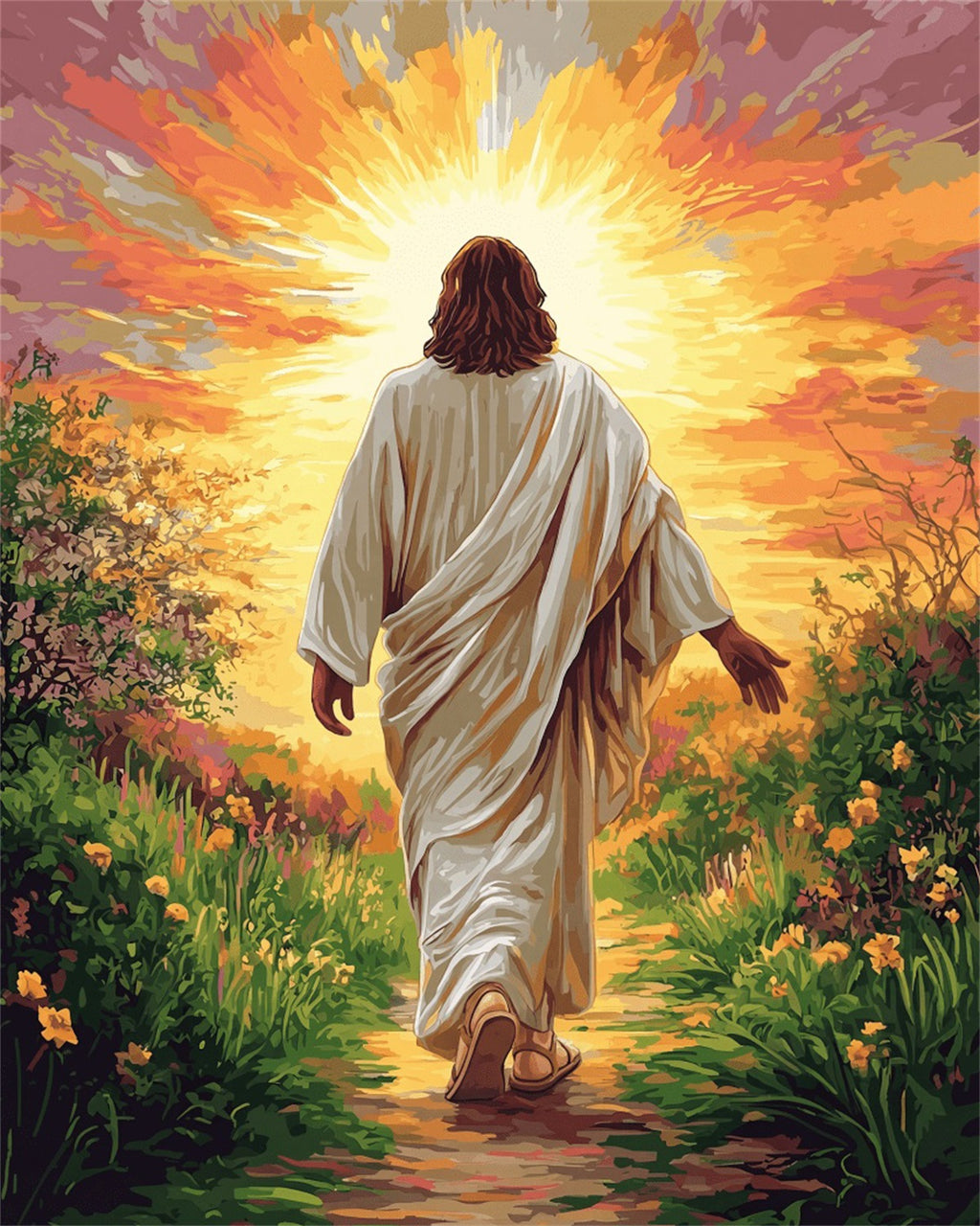 MALEN NACH ZAHLEN I JESUS DAS LICHT