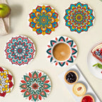 MNZ Tassenuntersetzer Mandala-Magie (6er Set)