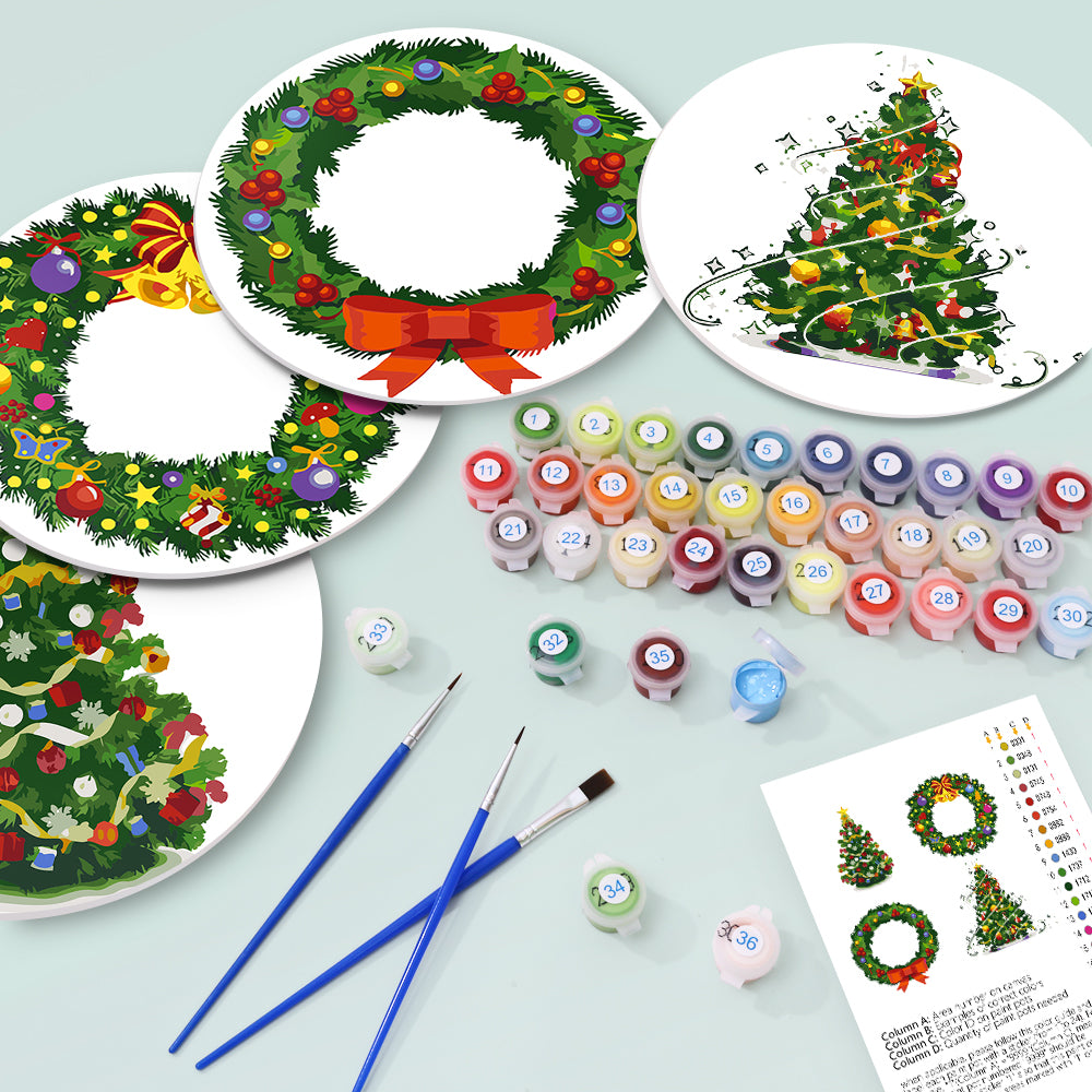 MNZ Telleruntersetzer Adventszauber (4er Set)