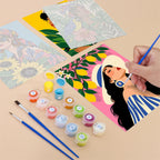 MINI MALEN NACH ZAHLEN I Sommerliche Schönheit (6er Set)