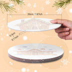 MNZ Telleruntersetzer Weihnachtshaus (4er Set)