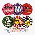 MNZ Sous-verres Good Vibes (lot de 6)