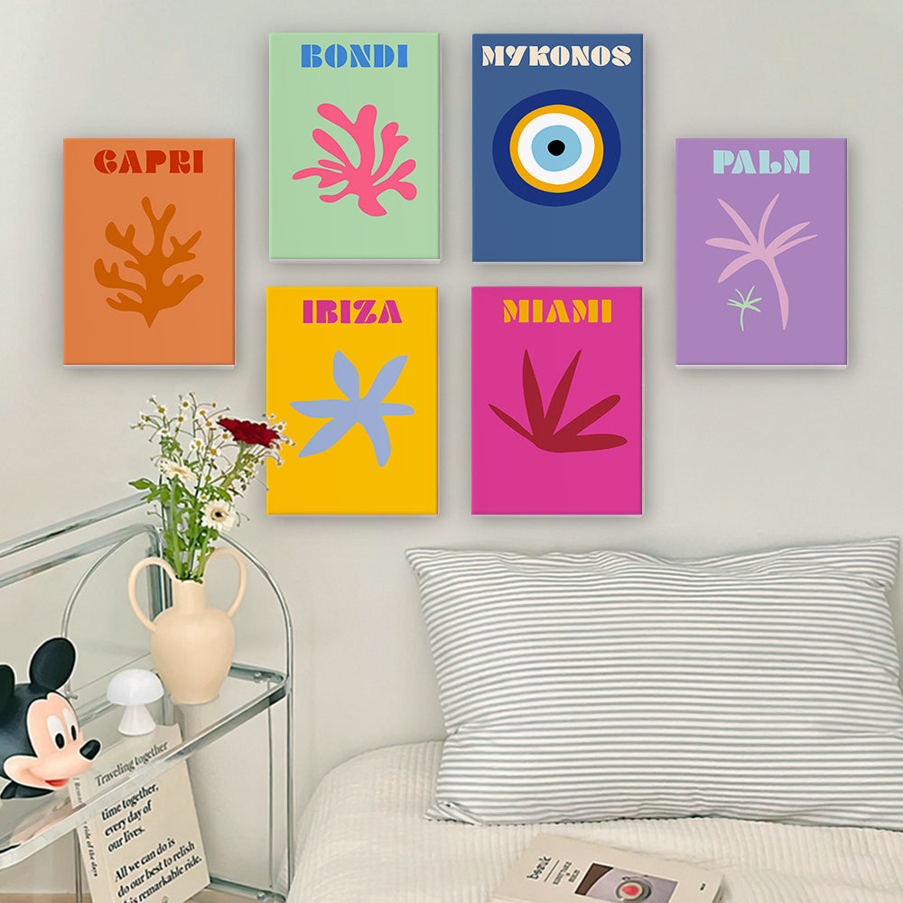 MINI MALEN NACH ZAHLEN I ART Space (6er Set)