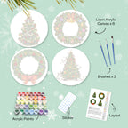 MNZ Telleruntersetzer Adventszauber (4er Set)