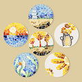 MNZ Telleruntersetzer Golden Coast (6er Set)