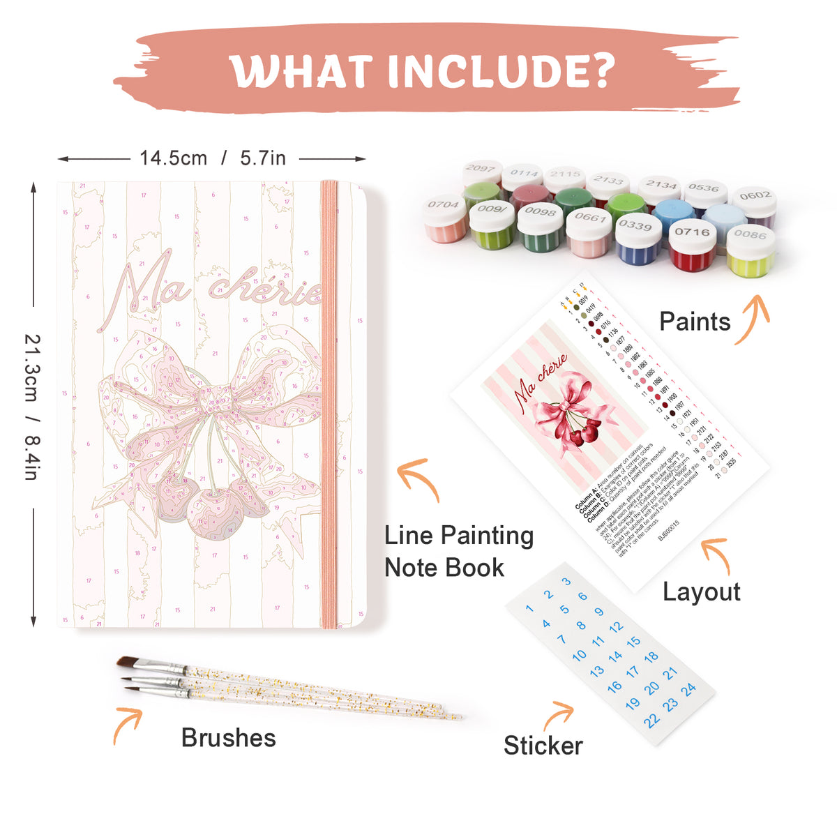 MNZ Notizbuch I CHERRY CHARM