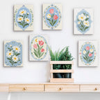 MINI MALEN NACH ZAHLEN I Frühlingsblüten (6er Set)
