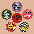 MNZ Sous-verres Good Vibes (lot de 6)