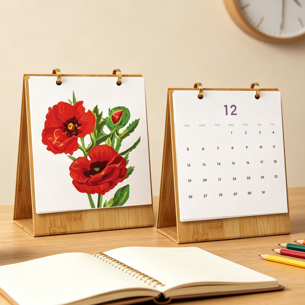 Calendrier Peinture par numéros 2027 | Magie florale