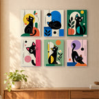 MINI MALEN NACH ZAHLEN I Katzen (6er Set)