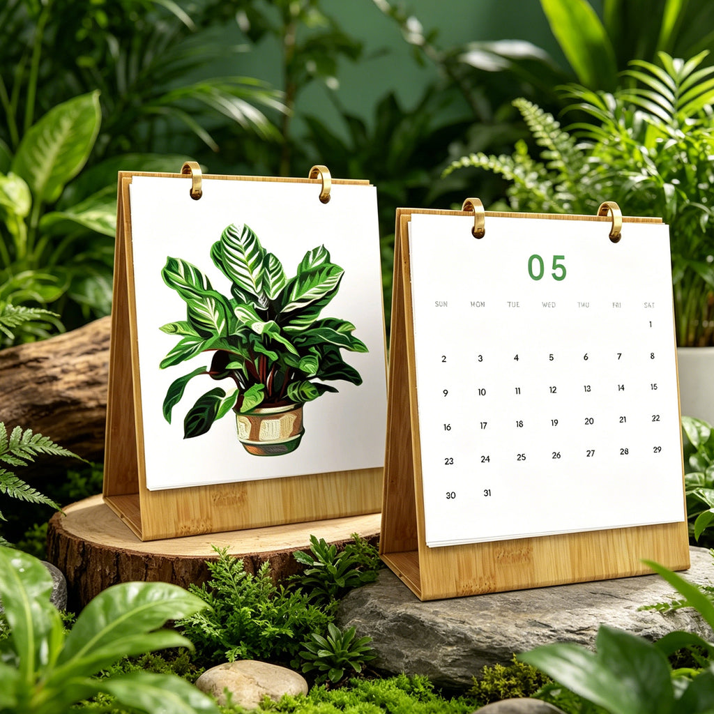 Calendrier Peinture par numéros 2027 I Plantes d'intérieur