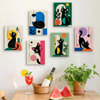 MINI MALEN NACH ZAHLEN I Katzen (6er Set)