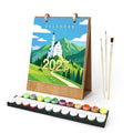 Calendrier peinture par numéros 2027 I Destinations de voyage