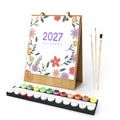 Calendrier Peinture par numéros 2027 | Magie florale