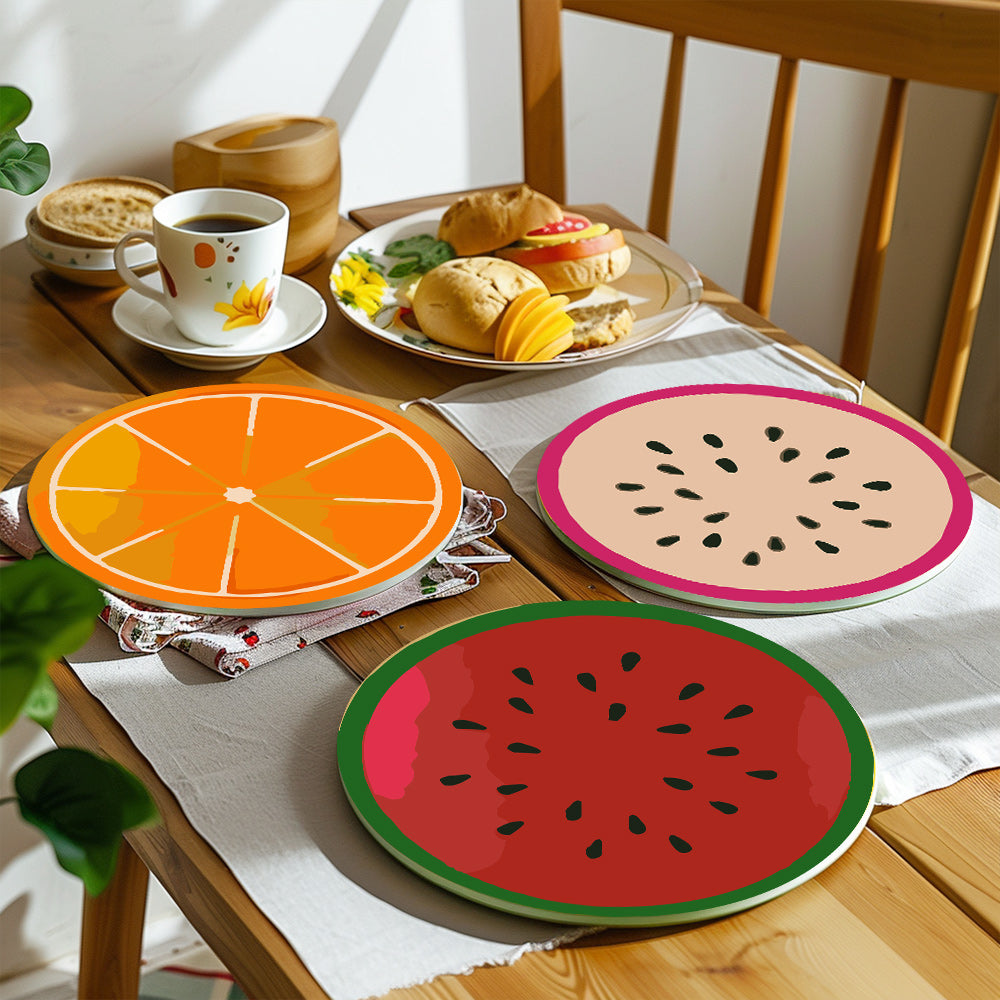 MNZ Telleruntersetzer Fruchtzauber (6er Set)