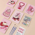 MINI MALEN NACH ZAHLEN I Girly Dreams (6er Set)