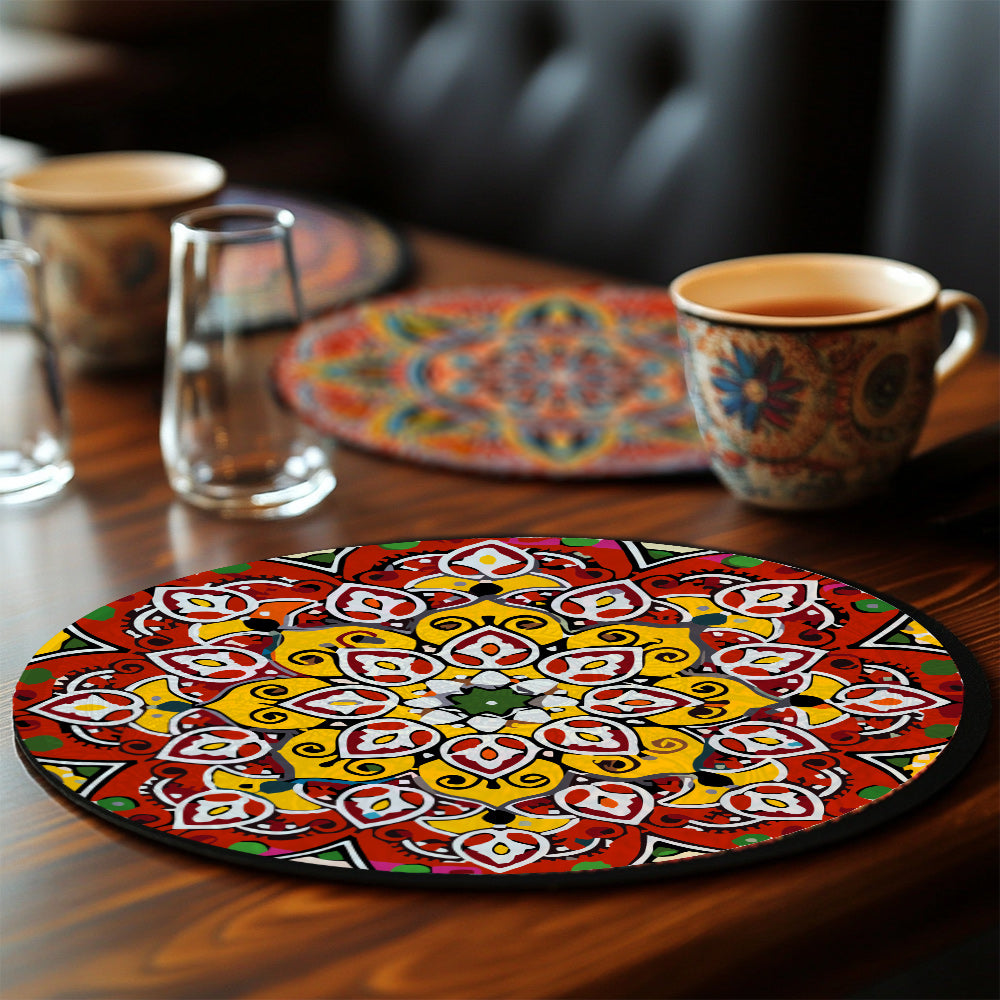 MNZ Dessous de verre Mandala (lot de 6)