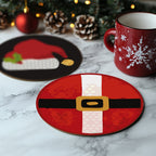 MNZ Tassenuntersetzer Weihnachtssymbole (4er Set)