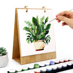 Calendrier Peinture par numéros 2027 I Plantes d'intérieur