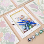MINI MALEN NACH ZAHLEN I Blumenpracht (6er Set)