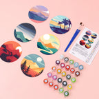 MNZ Dessous de verre paysages (lot de 6)