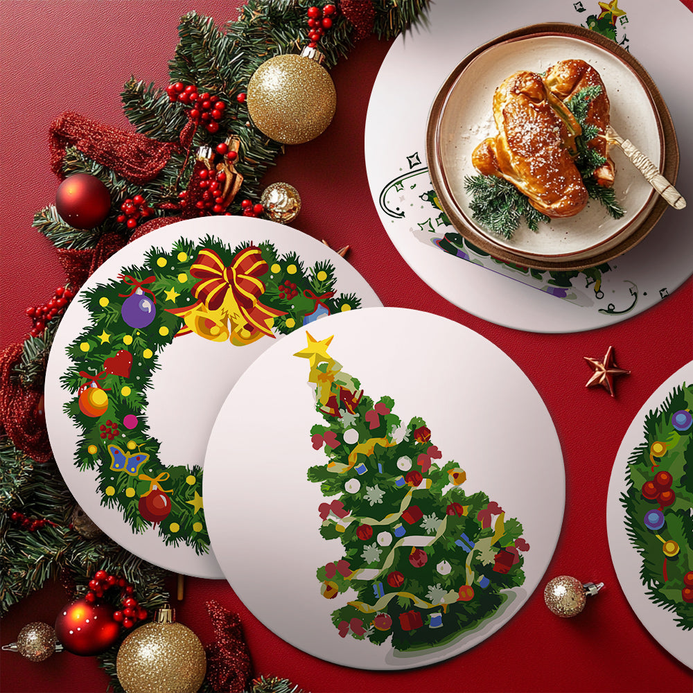MNZ Telleruntersetzer Adventszauber (4er Set)