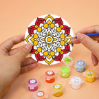MNZ Tassenuntersetzer Mandala-Magie (6er Set)