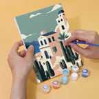 MINI MALEN NACH ZAHLEN I MEDITERRANE OASEN (6er Set)