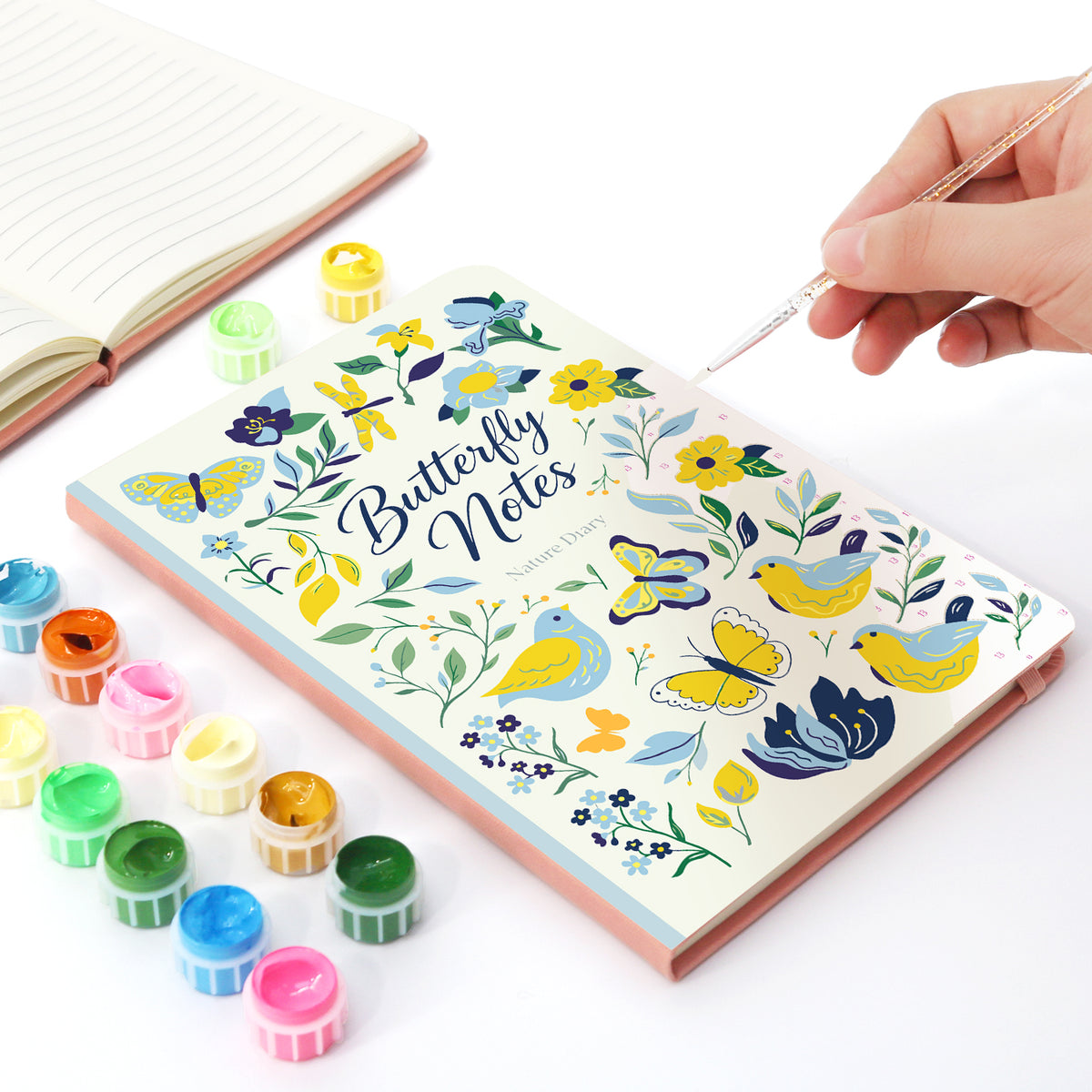 MNZ Notizbuch I BUTTERFLY GARDEN