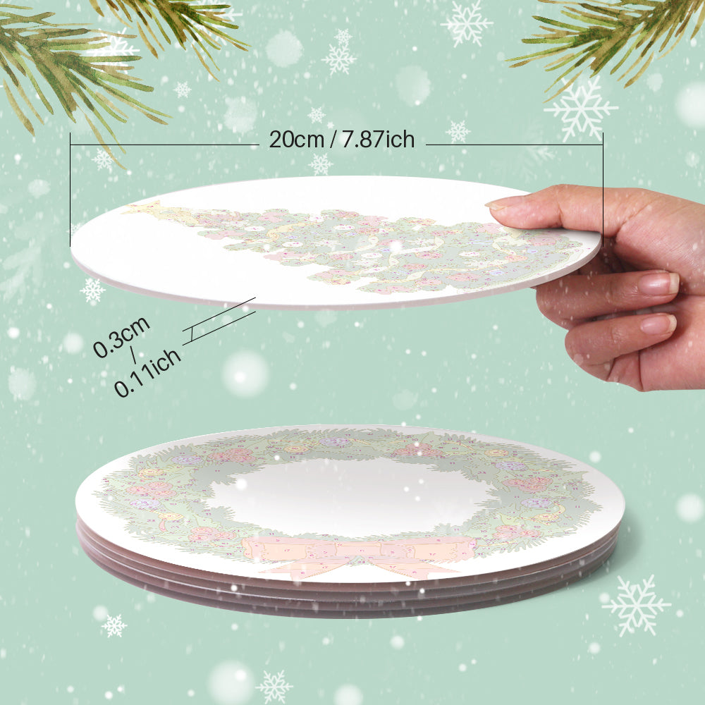 MNZ Telleruntersetzer Adventszauber (4er Set)