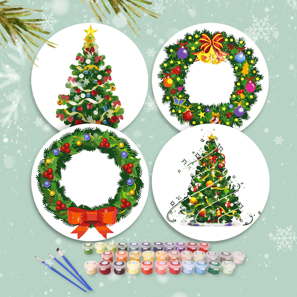 MNZ Telleruntersetzer Adventszauber (4er Set)