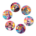 MNZ Tassenuntersetzer Tierwelt (6er Set)
