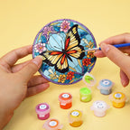 MNZ Dessous de verre Charme de papillon (lot de 4)