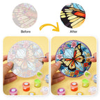 MNZ Dessous de verre Charme de papillon (lot de 4)