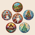MNZ Telleruntersetzer Weihnachtszauber (6er Set)