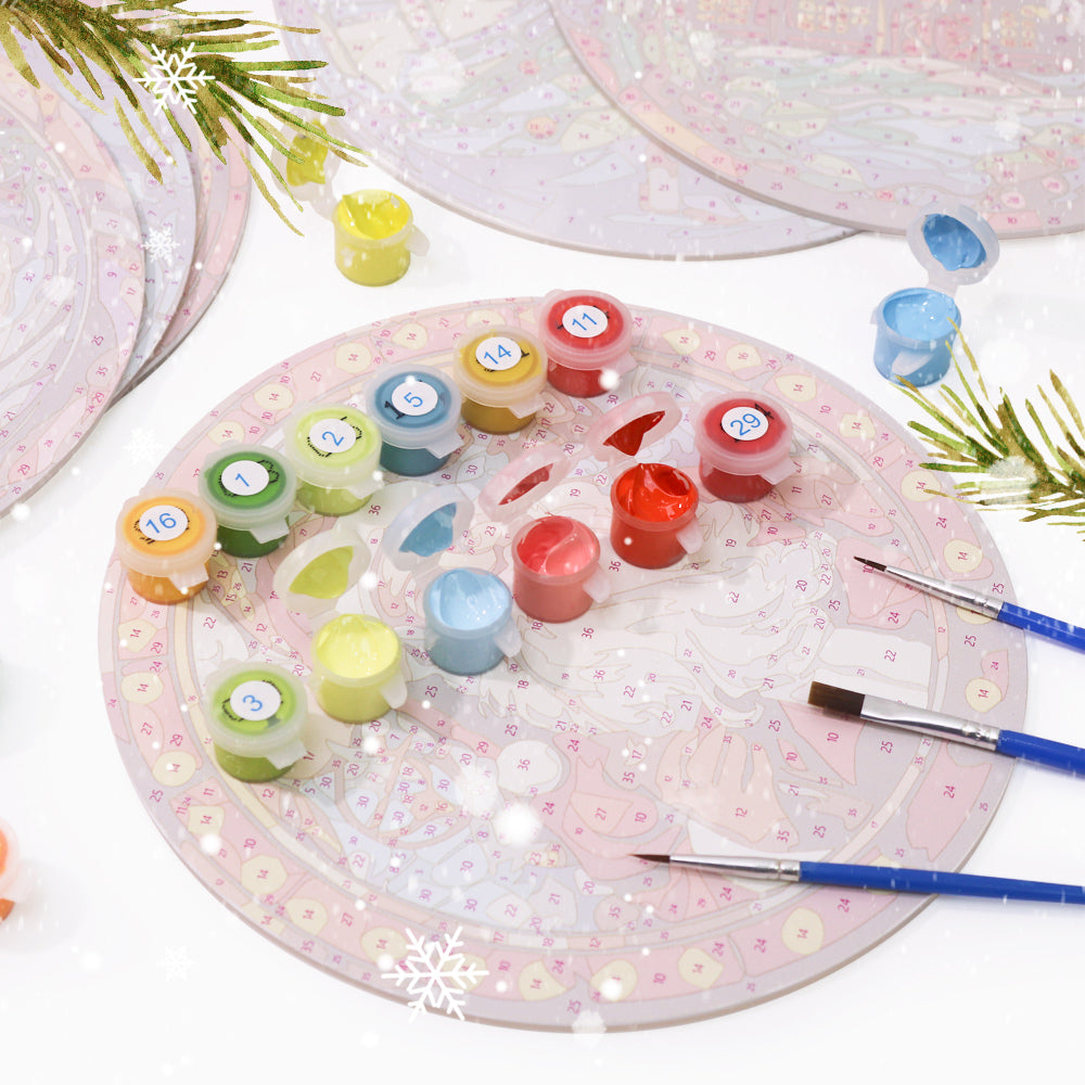 MNZ Telleruntersetzer Weihnachtszauber (6er Set)