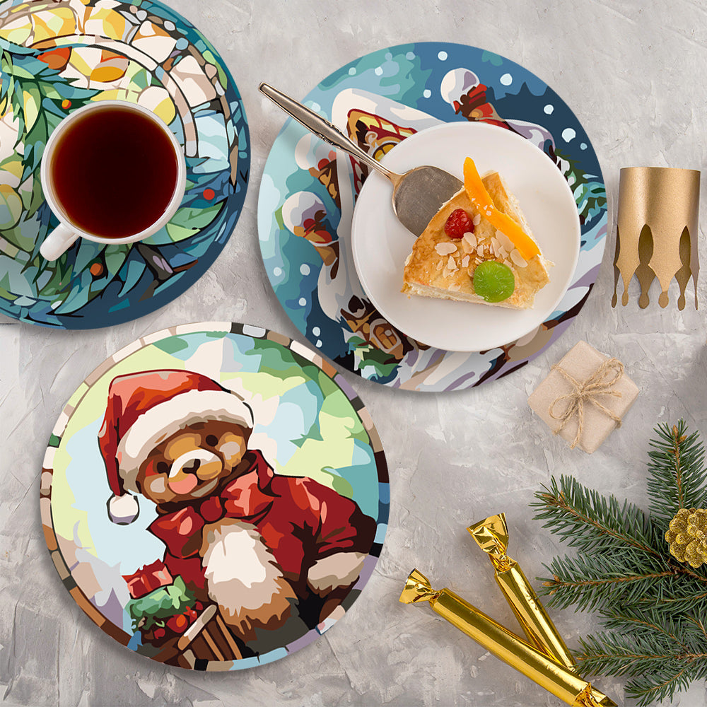 Set de 6 dessous de verre MNZ Winterwunder